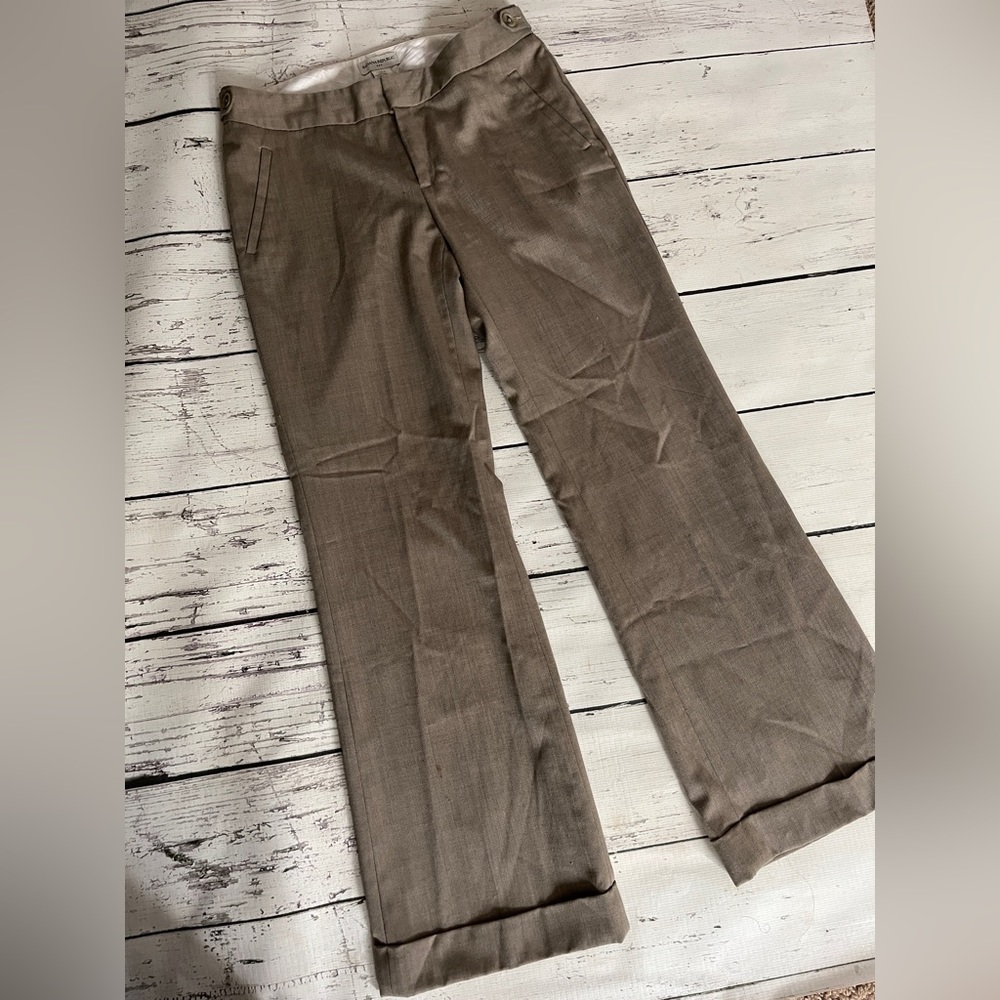 Banana Republic Tan Trouser SZ: 8 pants